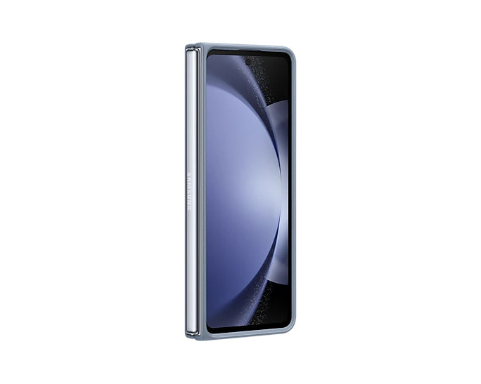 Samsung Zadný kryt z ekokože pre Galaxy Z Fold5 Blue