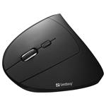 Sandberg Wired Vertical Mouse, vertikálna myš, čierna