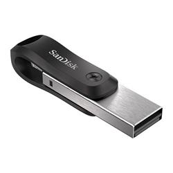 SanDisk iXpand Flash Drive Go 128GB, USB-A + Lightning