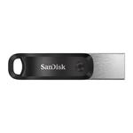 SanDisk iXpand Flash Drive Go 256 GB, USB-A Lightning