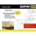 Sapim mosadzná niple Polyax 14 mm, čierna