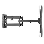 SBOX nástěnný držák 32"-70", naklápěcí a otočný, černá (PLB-1348-2)