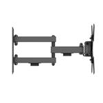 SBOX nástěnný držák na TV, naklápěcí a otočný, pro 13"–43", nosnost 20 kg, černá (LCD-223-2)