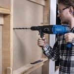 Scheppach DH 2280 – vŕtacie/sekacie kladivo s hmotnosťou 3,6 kg a vymeniteľným upínacím puzdrom