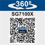 Scheppach SG 7100x rámová elektrocentrála 5500 W s AVR regulací a elektrostartem