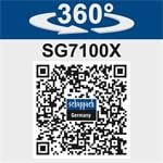 Scheppach SG 7100x rámový generátor 5500 W s reguláciou AVR a elektrickým štartom