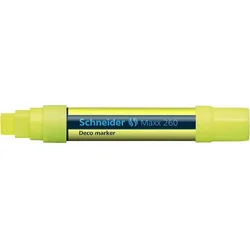 SCHNEIDER Křídový popisovač "Maxx 260", žlutý, 2-15mm
