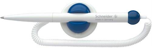 SCHNEIDER Pero se stojánkem  "Klick-Fix-Pen", bílá-modrá