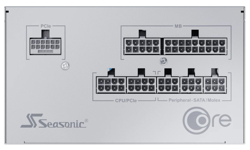 SEASONIC Core GX-650 650W, bílý