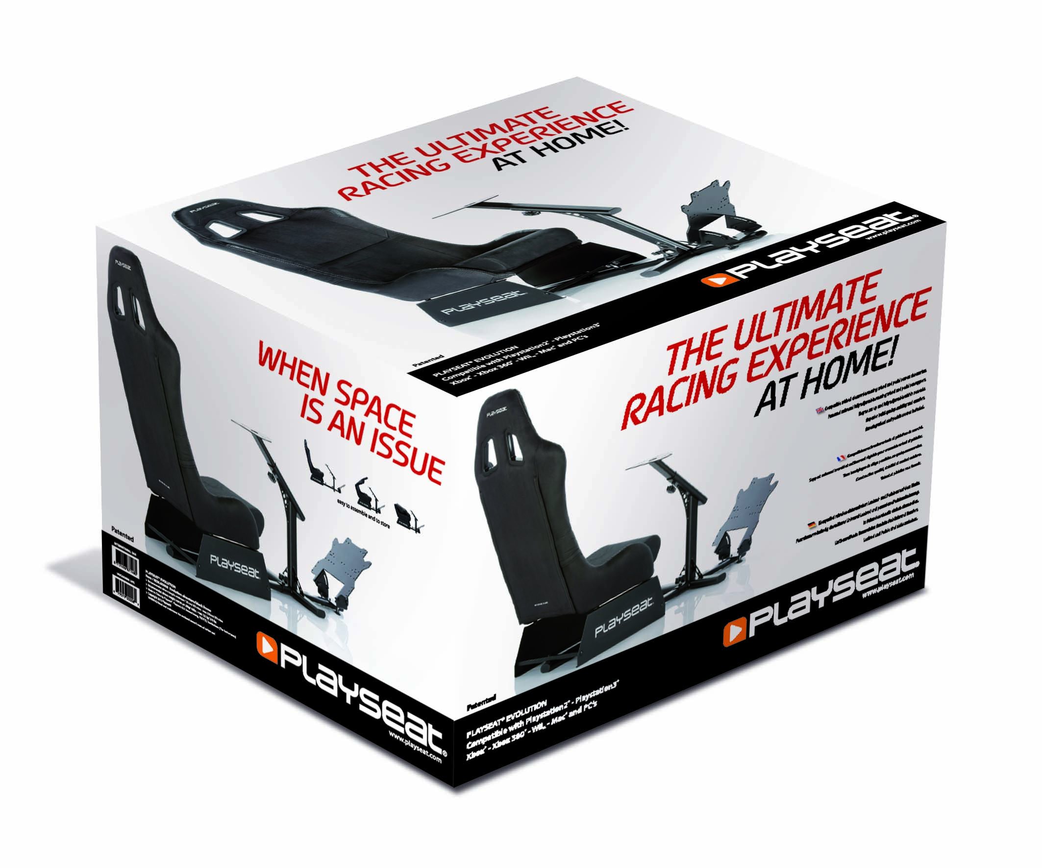 Sedadlo Playseat Evolution Alcantara Black