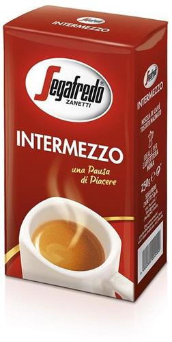 Segafredo Káva "Intermezzo", mletá, pražená, vákuovo balená, 250 g