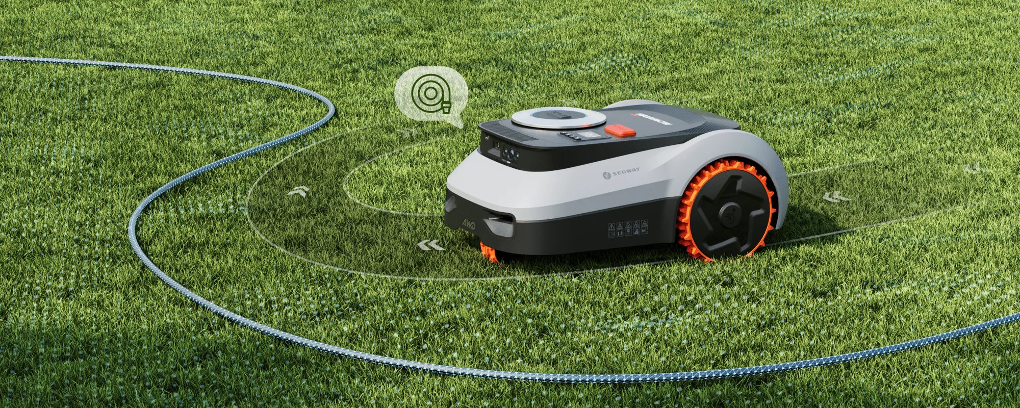 SEGWAY Navimow i210E Lidar Pro AWD 1000 m2 (Lidar + Vision)