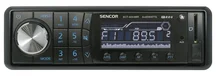 SENCOR Autorádio s přehrávačem médií SCT 4044MR modrý display, 4x 40W, USB, SD/MMC slot, FM tuner (18 předvoleb)