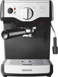 SENCOR Espresso SES 9050, 15 bar, 1200W, zásobník na vodu 1,7 l, parní tryska