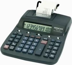 SENCOR kalkulačka s tiskem SEC 410, Výpočet dph,