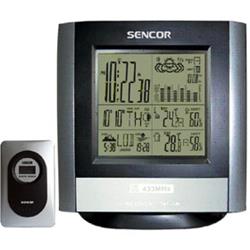 Sencor Meteostanice SWS 60, venkovní senzor, budík, tlak, čas řízený r