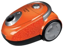 SENCOR Podlahový vysavač SVC 825OR oranžový, 1800W, 5 stupňů filtrace, objem sáčku 3.5l, turbohubice, HEPA filtr