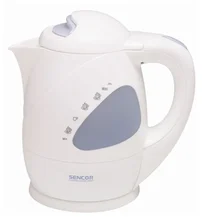 SENCOR Rychlovarná konvice SWK 1200 bílá, 2000 W, 1.2l, zakrytá topná spirála