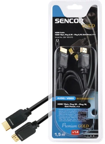 Sencor SAV 165-01, HDMI, dĺžka 1,5 m