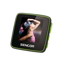 Sencor SFP 5960 SQUARE 4GB, 3,8 LCD, CZ menu, MP3, WMA, WAV, FLAC, APE, AVI, JPEG