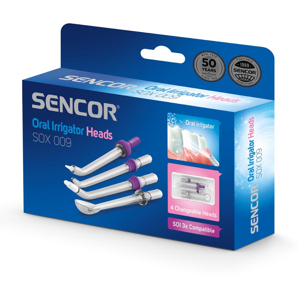 Sencor SOX 009 Náhradné nástavce pre ústnu sprchu SOI 33x