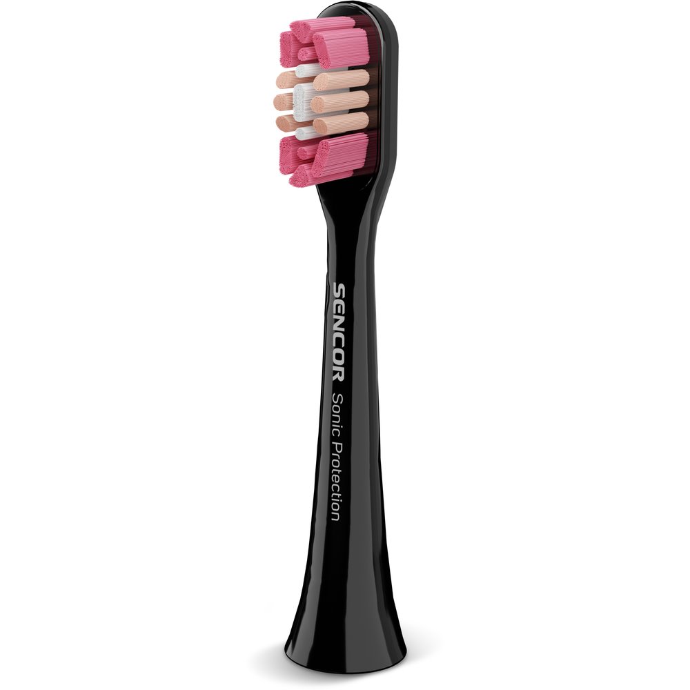 Sencor SOX 104 Náhradní hlavice Whitening pro SOC 4210BL/4211GD 2 ks, černá