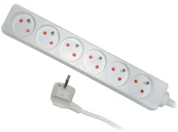 Sencor SPC 17 prodlužovací přívod 5m/6 3×1,0mm, 230V - Kabely + redukce