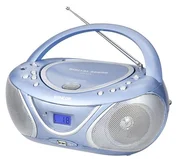 SENCOR SPT 222 BU, RADIO s CD/USB/ CD, modrý, USB , AM/FM, LCD