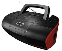 SENCOR SPT, Přenosný radiomagnetofon s CD, CD-R / RW, program. přehrávání (20 skladeb), LCD disp., stereo FM, USB