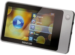 SENCOR SPV 4301 MP5 Přehrávač,3" TFT LCD,4GB,reproduktor,FM,záznamník