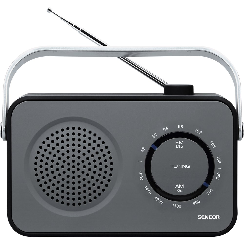 Sencor SRD 2100 B Přenosný rádiový přijímač FM/AM