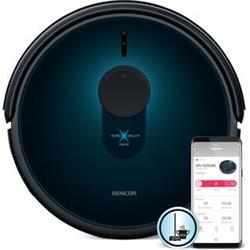 Sencor SRV 9250BK Funkce laserové navigace, Funkce GYRO MAPPING (orientace v prostoru), Ovládání pomocí Wi-Fi aplikace na telefonu - Vysavače akumulátorové