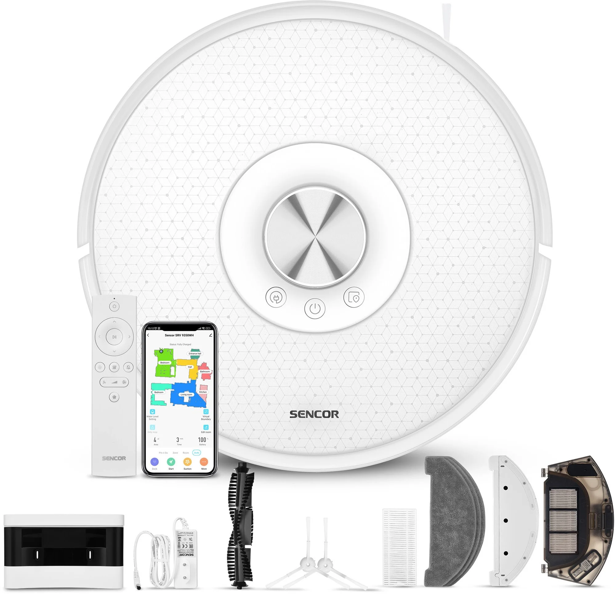Sencor SRV 9350WH, bílá