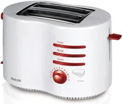 SENCOR Topinkovač STS 2605, 800 W, pro přípravu 2 toastů, 7 stupňů,