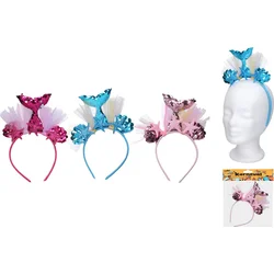 Set karneval W026109 - čelenka mořská panna s ozdobou