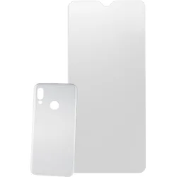 Set silikonové pouzdro + tvrzené sklo pro Huawei P Smart 2019