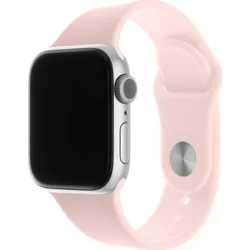 Set silikonových řemínků FIXED Silicone Strap pro Apple Watch 38/40/41mm, růžový