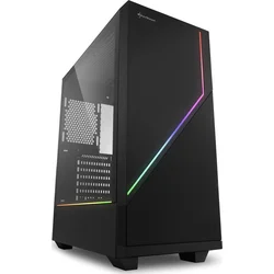 SHARKOON RGB FLOW ATX MidiTower Black