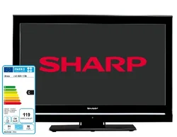SHARP LC-32SH130E LCD TV, 32" ( 81cm ), 1366 x 768, DVB-T/C, USB, DivX, HDMI
