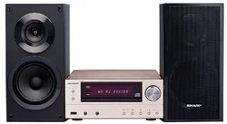 SHARP XL-E171DVH, Hifi-mikro systém domácího kina ve zlaté barvě, 2x30 W, DVD, HDMI,USB