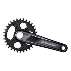 SHIMANO Deore FC-M6100 - 175mm - 12 rychlostí, s převodníkem 32 zubů FCM61001EXA2 - Komponenty na kolo - MTB sady