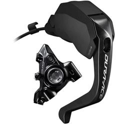 SHIMANO kot brzd-set DURA-ACE BR-R9270+ST-R9180 zad/pravá J-kit Di2 bez adapt polymer + chl BH90/170