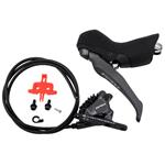 SHIMANO kot brzd-set GRX BR-RX820+STR-X820LA před/levá J-kit (ST) polymer + chl BH90/100cm pro 160mm