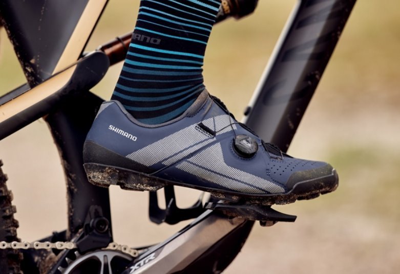 SHIMANO MTB tenisky SH-XC300MN, modré, veľkosť 36