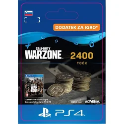 SI - 2,400 Call of Duty®: Warzone™ Points elektronická licence