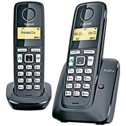 Siemens Gigaset A220A Duo Black