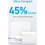 Sieťová nabíjačka Anker 323 33W, 1xUSB-C, 1xUSB-A biela