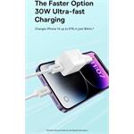Sieťová nabíjačka Baseus GaN5 30W s káblom USB-C/USB-C 100W