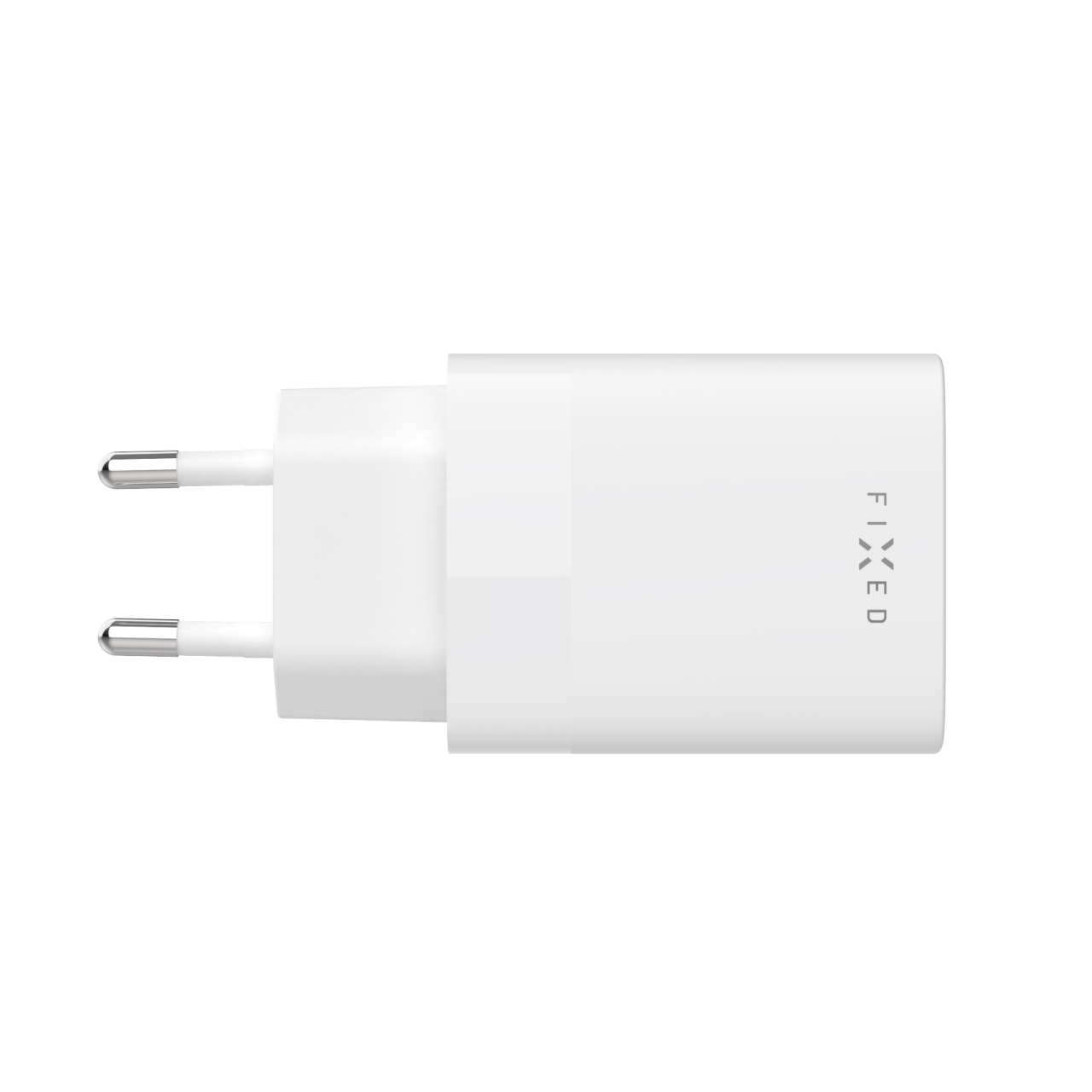 Sieťová nabíjačka FIXED s výstupom USB-C a podporou PD, 30 W, biela