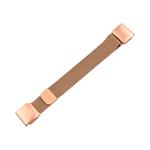 Sieťovaný remienok z nehrdzavejúcej ocele FIXED Mesh Strap pre Garmin QuickFit 20 mm, ružové zlato
